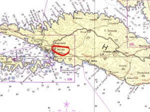 Palmizana térképen